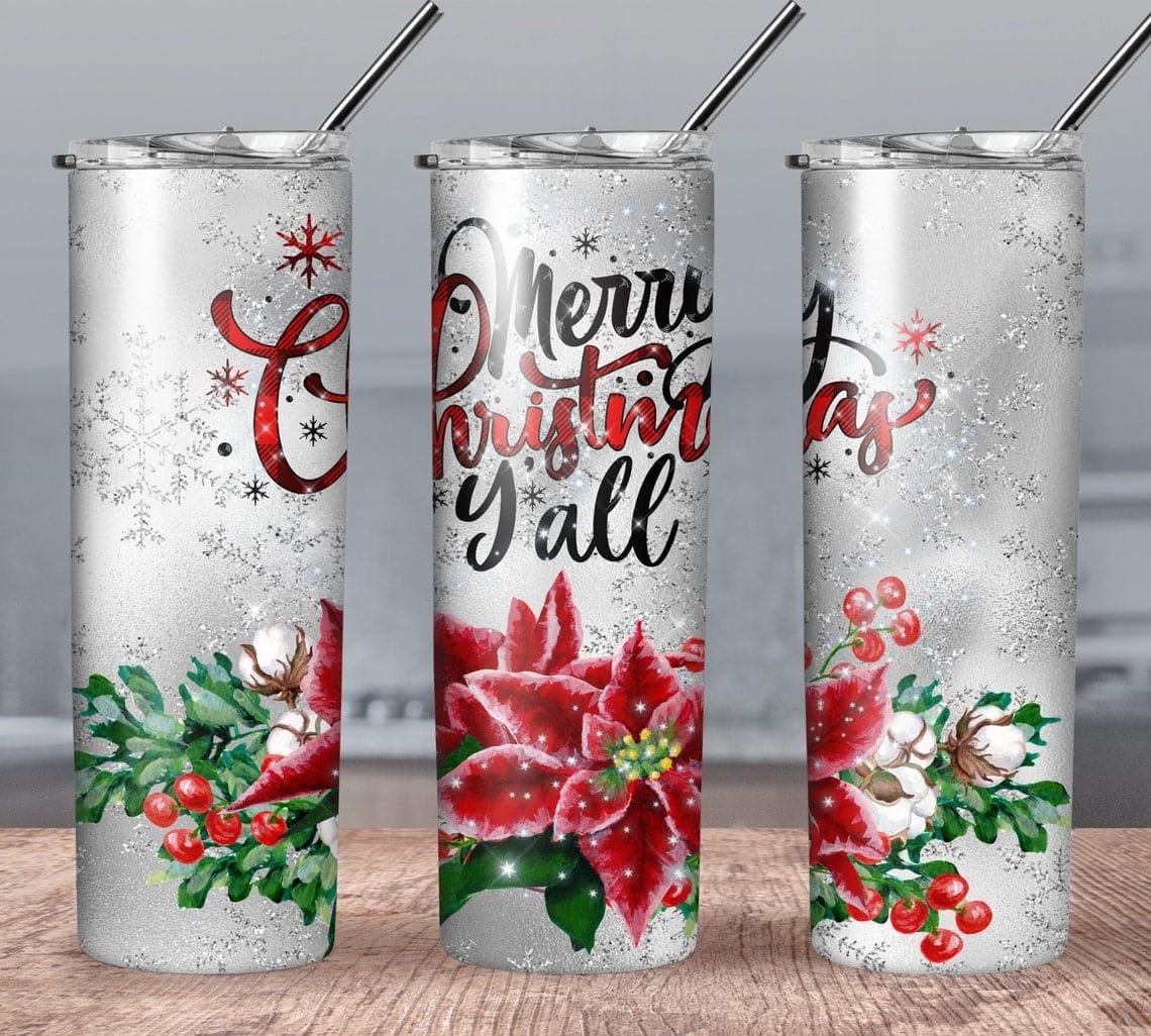 Personalized Tumbler - Christmas - Merry Christmas Insulated