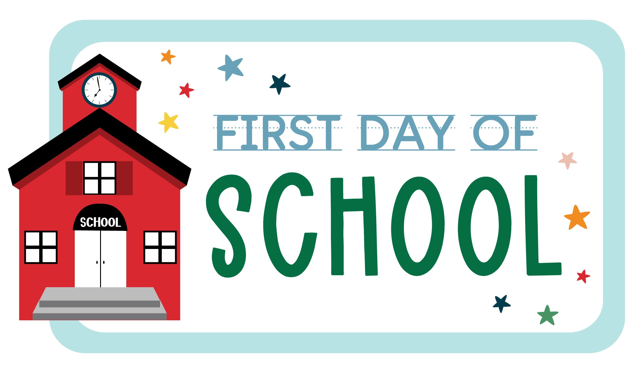 Echo Park Paper | First Day Of School