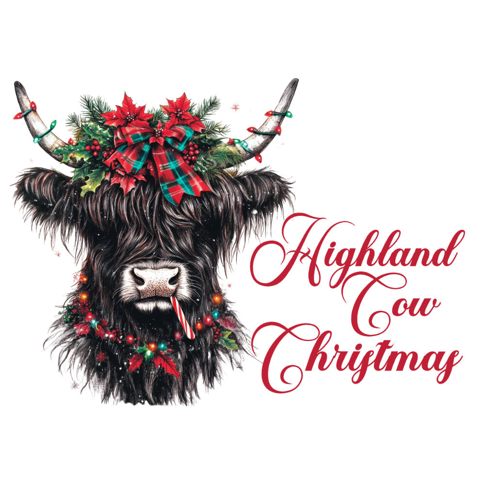 SSC Designs | Highland Cow Christmas