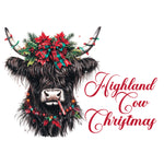 SSC Designs | Highland Cow Christmas