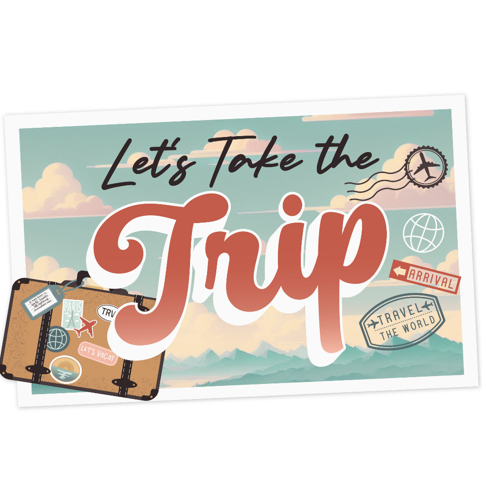 Echo Park Paper | Let's Take The Trip