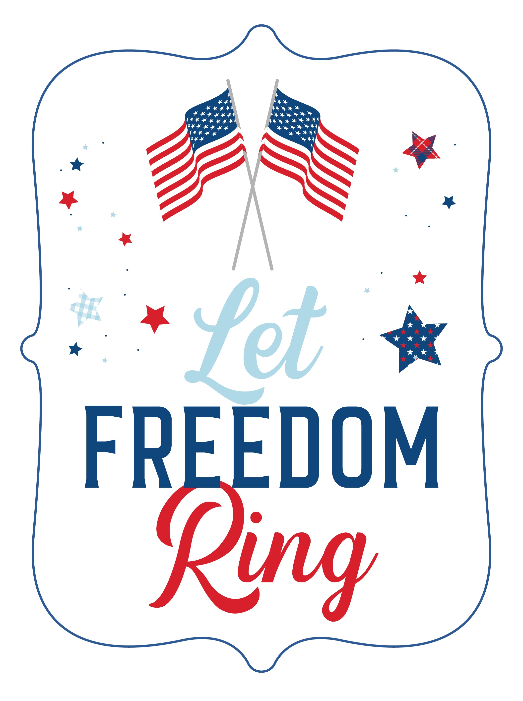 Echo Park Paper | Let Freedom Ring