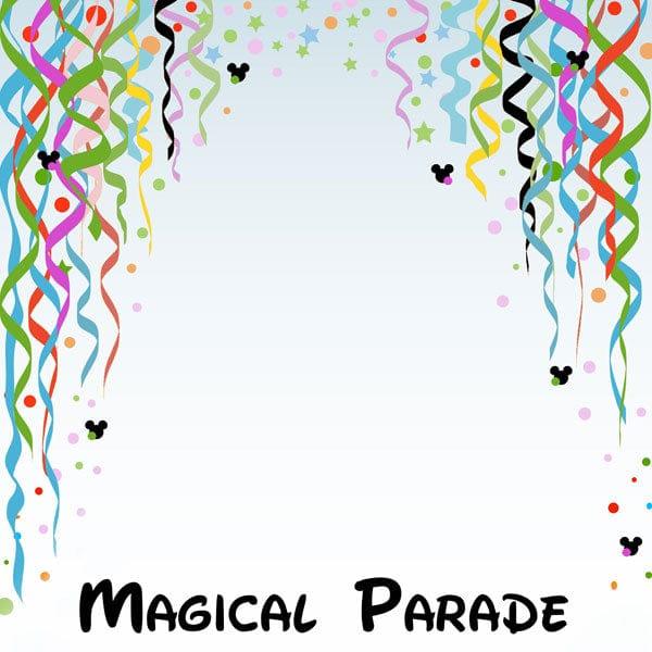 Magical Day of Fun Collection Magical Parade 12 x 12 Double-Sided Scrapbook Paper by Scrapbook Customs