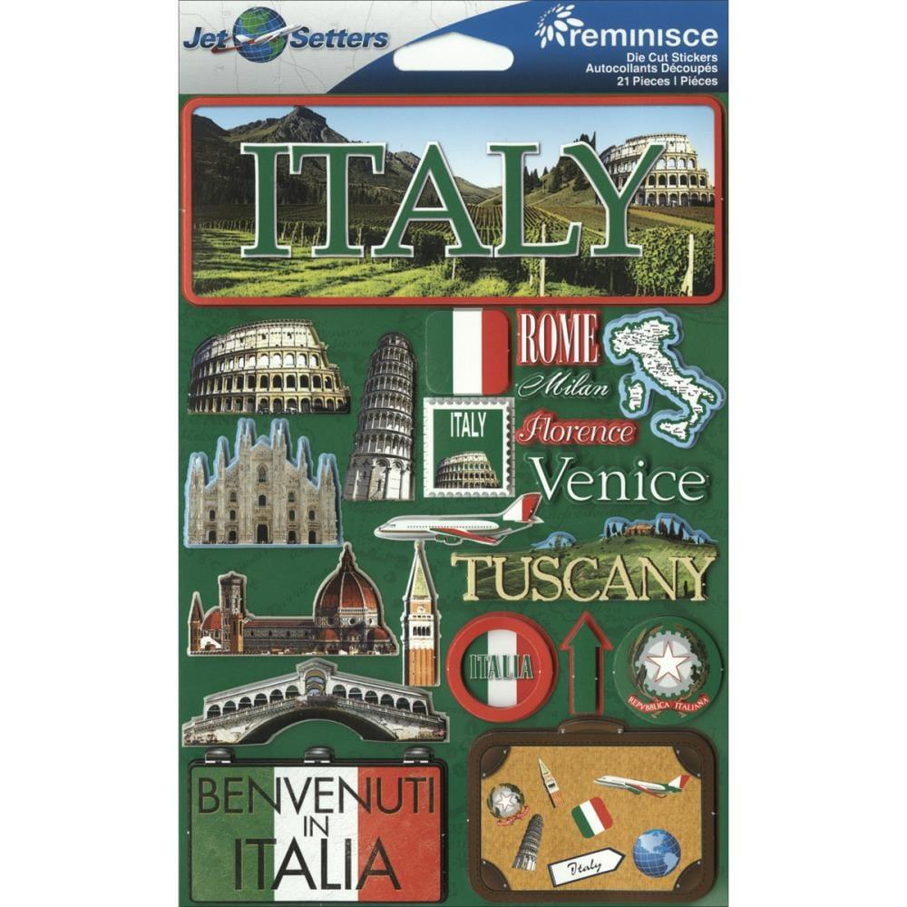 Jetsetters Collection Italy 5 x 7 Scrapbook Embellishment by Reminisce