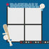 Sports Collection Baseball 4x8 Simple Pages Pieces by Simple Stories - 17 Pieces