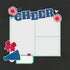 Sports Collection Cheer 4x8 Simple Pages Pieces by Simple Stories - 20 Pieces