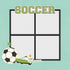 Sports Collection Soccer 4x8 Simple Pages Pieces by Simple Stories - 17 Pieces