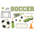 Sports Collection Soccer 4x8 Simple Pages Pieces by Simple Stories - 17 Pieces