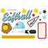 Sports Collection Softball 4x8 Simple Pages Pieces by Simple Stories - 17 Pieces