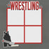 Sports Collection Wrestling 4x8 Simple Pages Pieces by Simple Stories - 12 Pieces