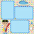 At The Pool (Boy) (2) - 12 x 12 Printed Scrapbook Pages by SSC Designs