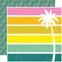 Just Beachy Collection This Is Paradise 12 x 12 Double-Sided Scrapbook Paper by Simple Stories