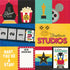 Say Cheese Tinseltown Collection Elements 1 12 x 12 Double-Sided Scrapbook Paper by Simple Stories