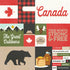 Say Cheese Epic Collection Canada 12 x 12 Double-Sided Scrapbook Paper by Simple Stories