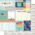 Travel Memories Collection Washington, DC Journal 12 x 12 Double-Sided Scrapbook Paper by Scrapbook Customs