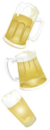 Beer Collection Beer Mugs 3D Scrapbook Embellishment by Jolee's Boutique