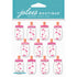 Baby Girl Collection Shaker Baby Bottles 4 x 6 Scrapbook Embellishment by Jolee's Boutique