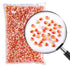 Orange & Yellow 6mm Bi-Color Flatback Pearls by SSC Designs - 100/Package