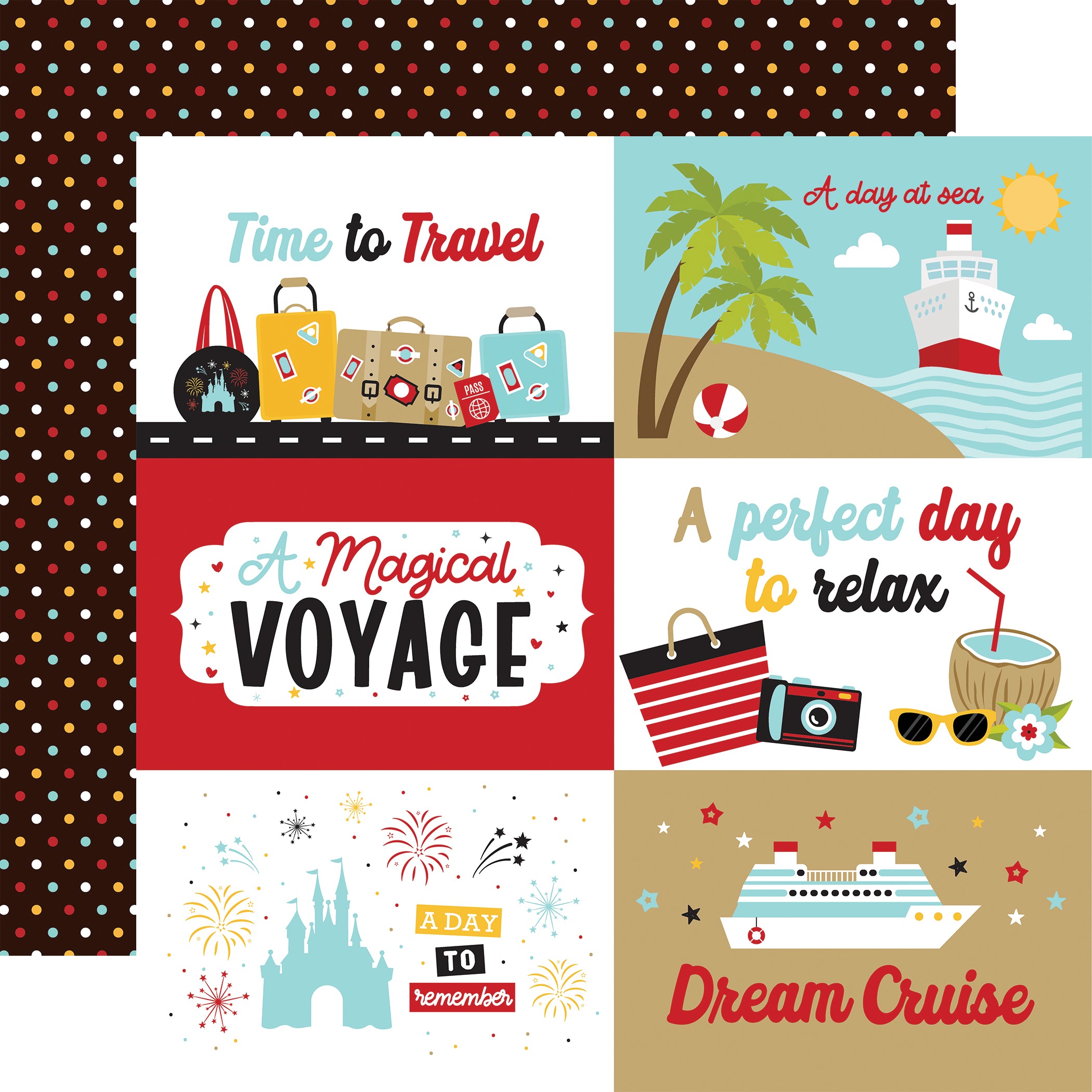 A Magical Voyage Collection 12 x 12 Scrapbook Collection Kit by Echo Park Paper