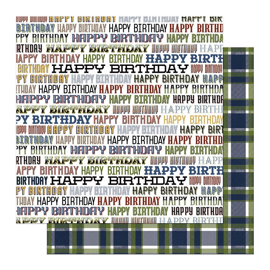 Birthday Bash Collection 12 x 12 Scrapbook Collection Kit by Photo Play Paper