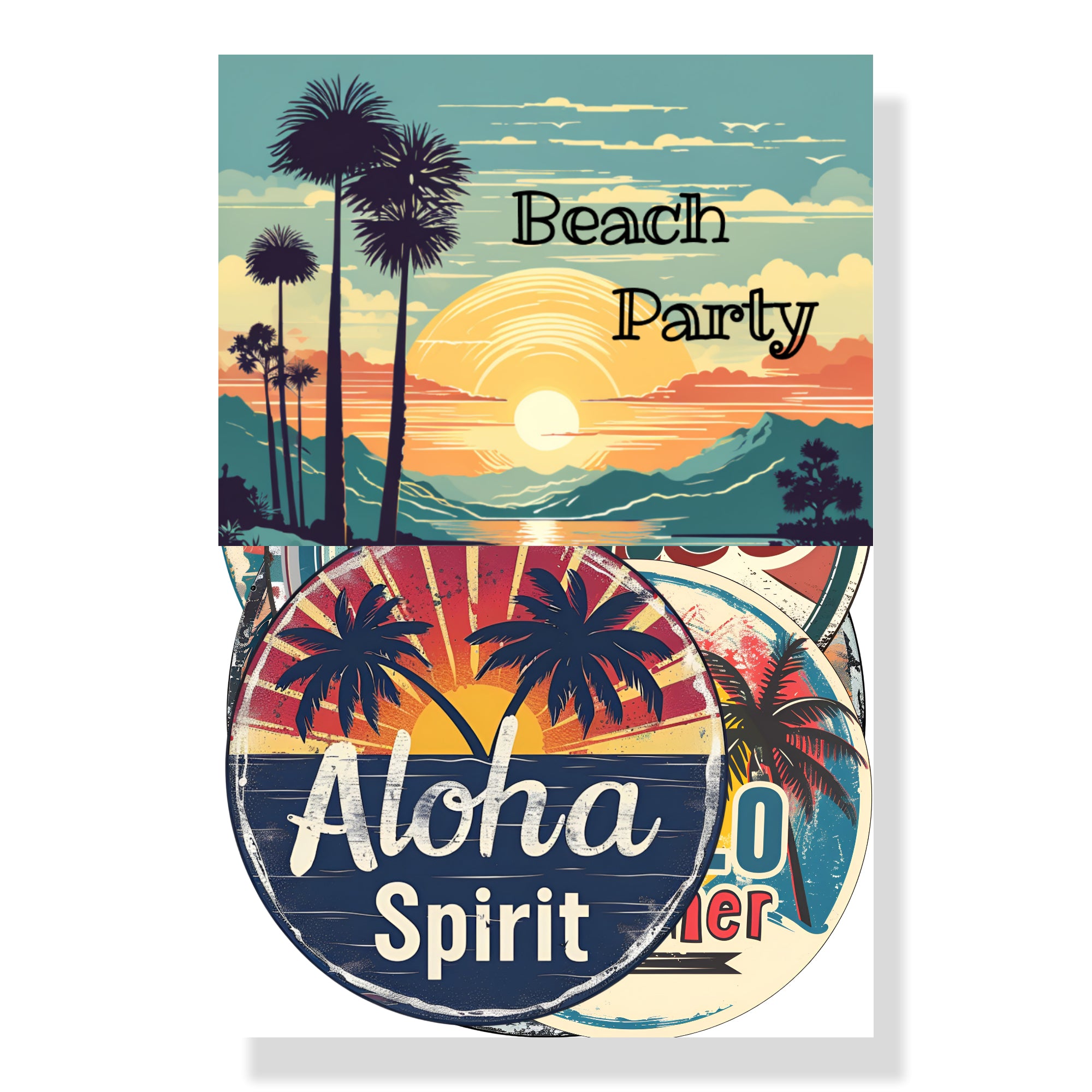 Beach Party 12 x 12 Scrapbook Paper & Embellishment Kit by SSC Designs