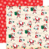 Season's Greetings Collection I Believe In Santa 12 x 12 Double-Sided Scrapbook Paper by Carta Bella