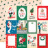 Season's Greetings Collection 3x4 Journaling Cards 12 x 12 Double-Sided Scrapbook Paper by Carta Bella