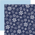 Wintertime Collection Frosted Day 12 x 12 Double-Sided Scrapbook Paper by Carta Bella