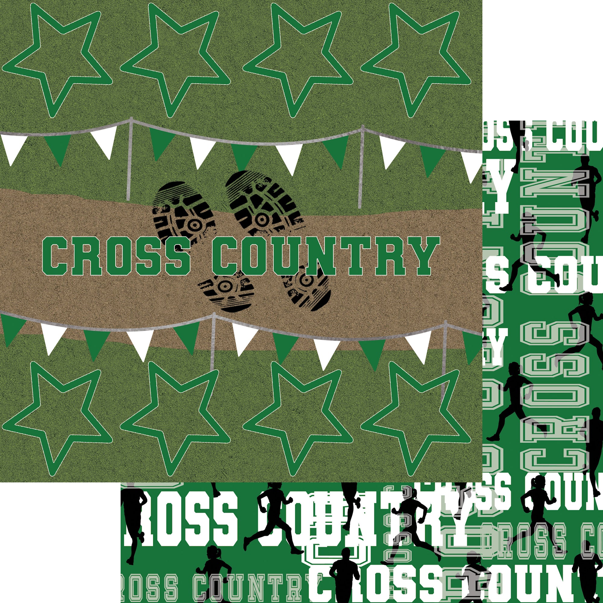 Cross County Collection 12 x 12 Scrapbook Collection Kit by SSC Designs