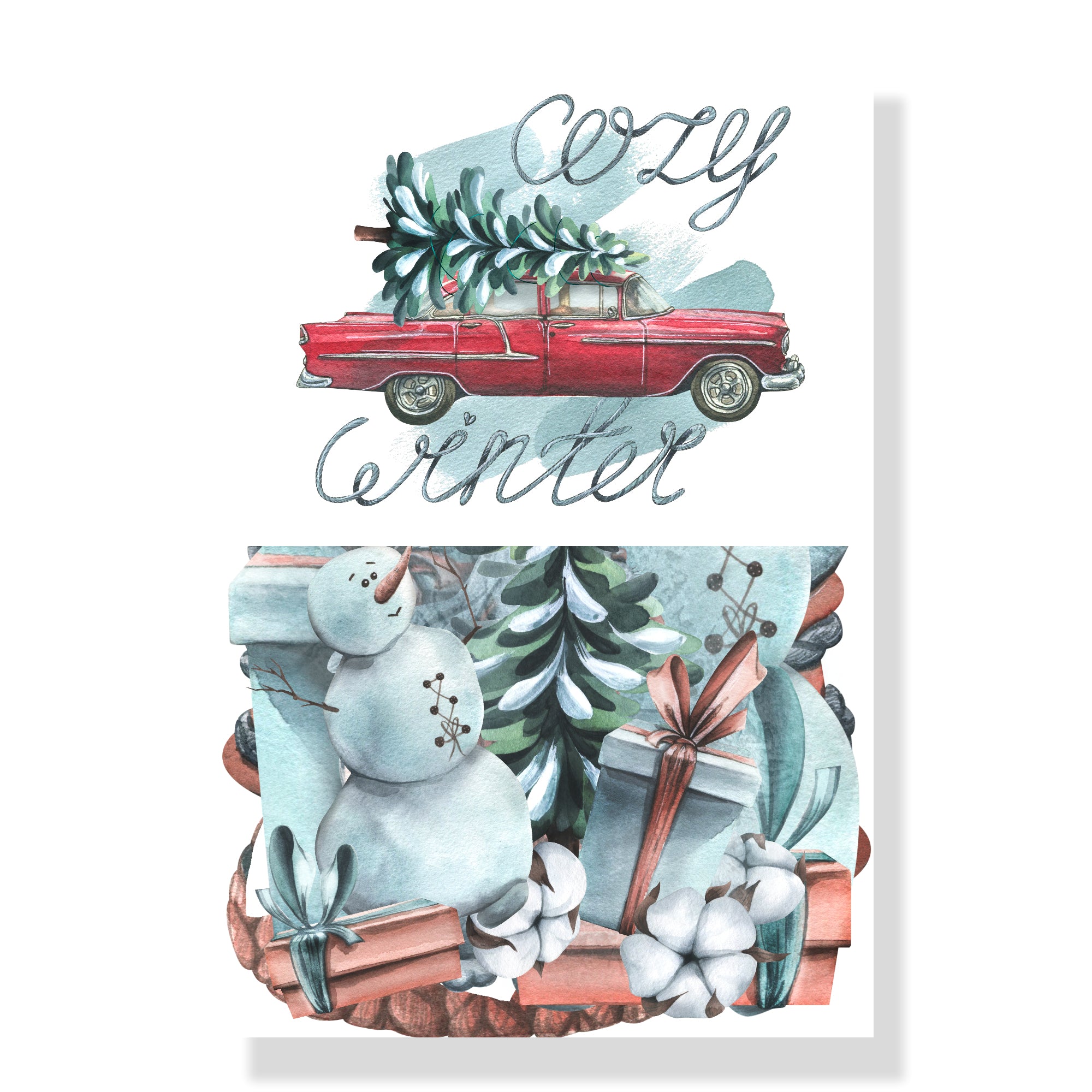 Cozy Winter 12 x 12 Scrapbook Paper & Embellishment Kit by SSC Designs