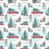 Cozy Winter Collection Dashing Through The Snow 12 x 12 Double-Sided Scrapbook Paper by SSC Designs