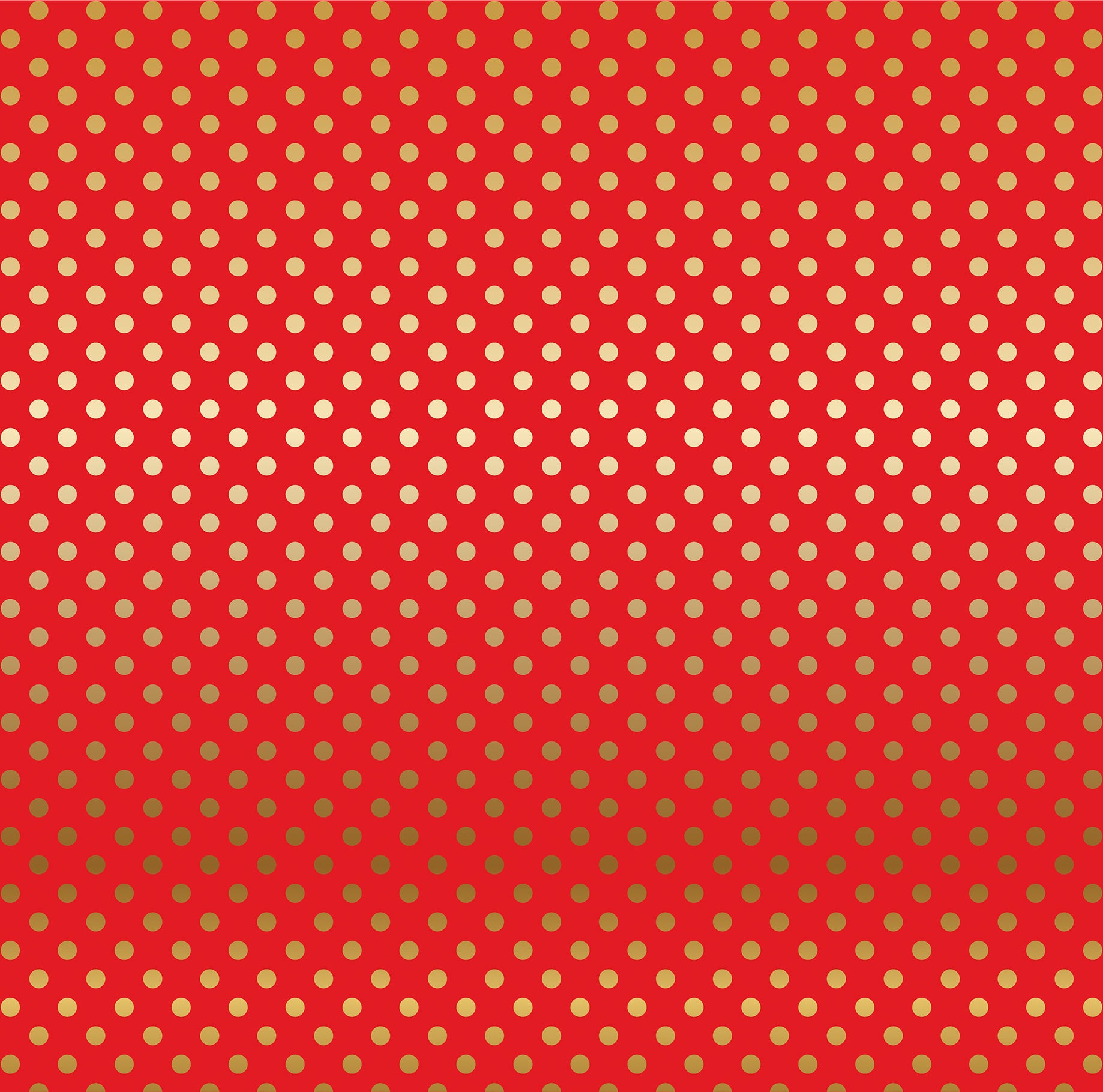 Dots & Stripes Collection Holly Berry Gold Foil 12 x 12 Double-Sided Scrapbook Paper by Echo Park Paper