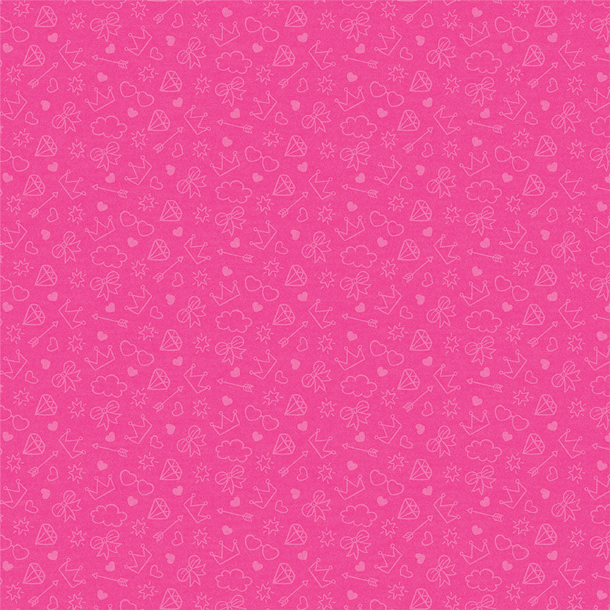 Fashion Dreams Collection Lip Gloss 12 x 12 Double-Sided Scrapbook Paper by Photo Play Paper