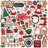 A Gingerbread Christmas Collection 12 x 12 Scrapbook Paper & Sticker Pack by Echo Park Paper