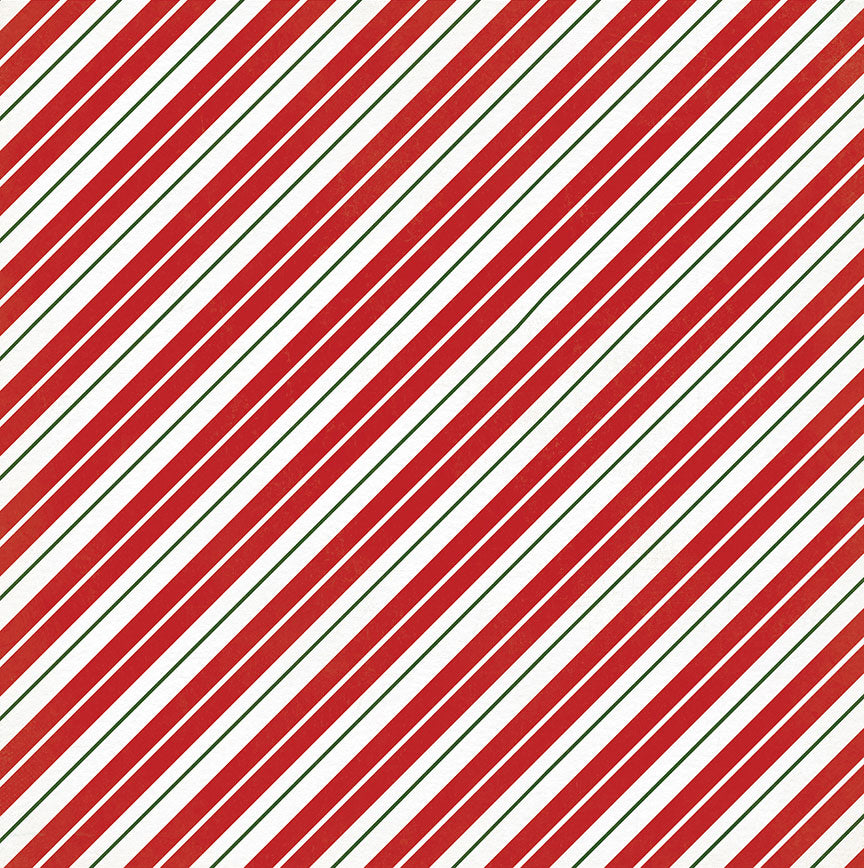 Holly & Ivy Collection Santa Supply Co 12 x 12 Double-Sided Scrapbook Paper by Photo Play Paper