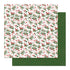 Holly & Ivy Collection Holly 12 x 12 Double-Sided Scrapbook Paper by Photo Play Paper