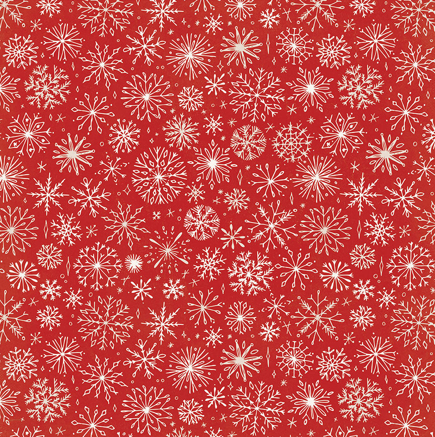 Holly & Ivy Collection Merry Christmas 12 x 12 Double-Sided Scrapbook Paper by Photo Play Paper