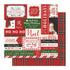 Holly & Ivy Collection Noel 12 x 12 Double-Sided Scrapbook Paper by Photo Play Paper