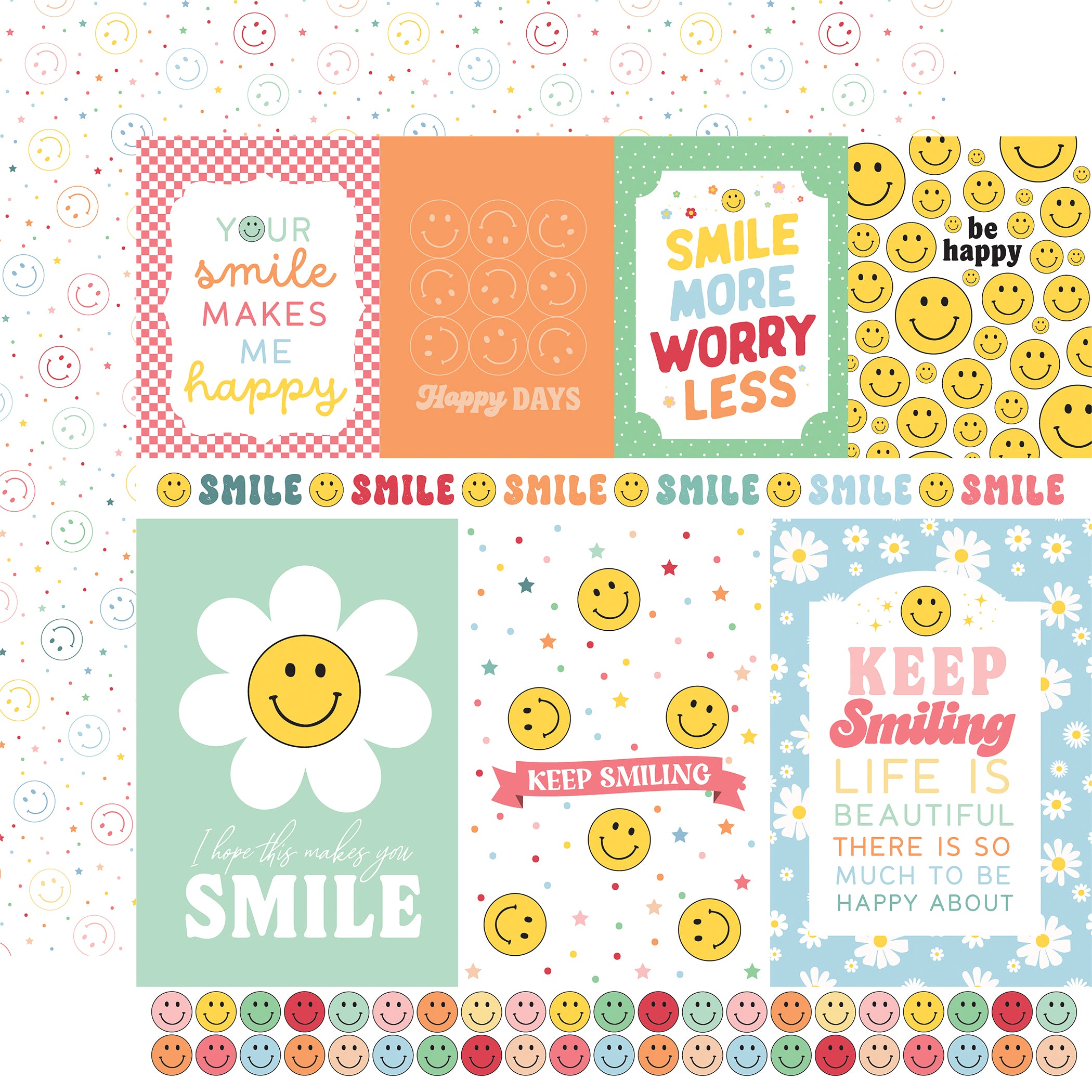 Have A Nice Day Collection 12 x 12 Scrapbook Collection Pack by Echo Park Paper