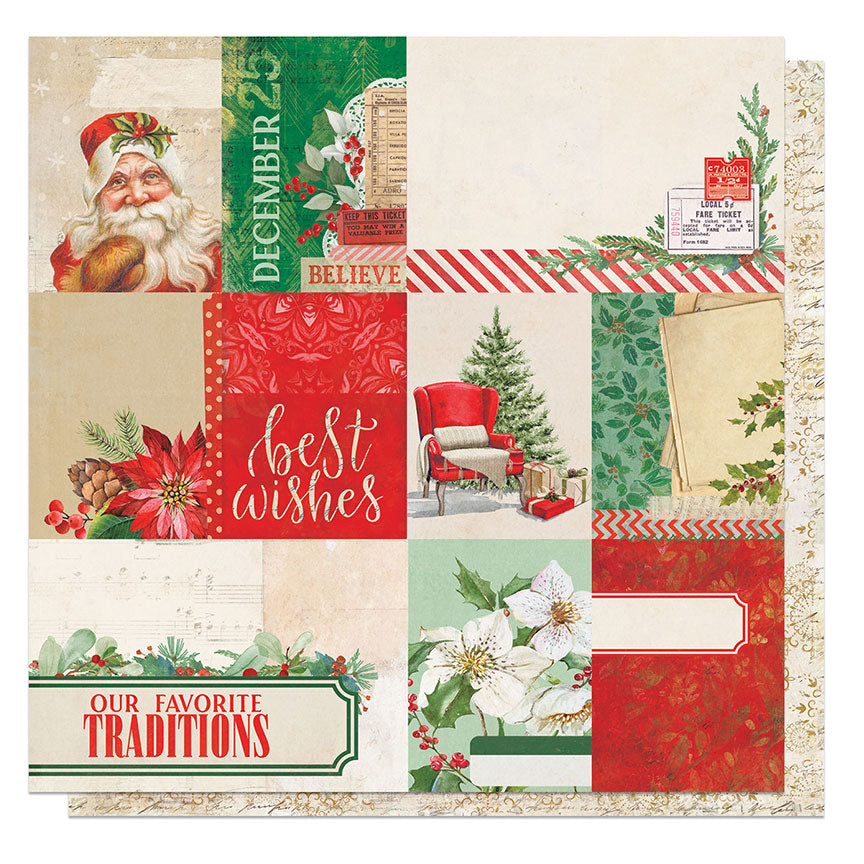 Holiday Charm Collection 12 x 12 Scrapbook Collection Kit by Photo Play Paper