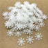 Shimmer Collection White .5" Resin Flatback Scrapbook Embellishments by SSC Designs - 20 pieces