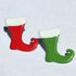 Christmas Stocking 1" Brads Scrapbook or Card Embellishments by Eyelet Outlet - Pkg. of 12