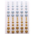 Basically Bling Ready For The New Year Glitter Enamel Dots Self-Adhesive Scrapbook Bling by SSC Designs - 60 Pieces