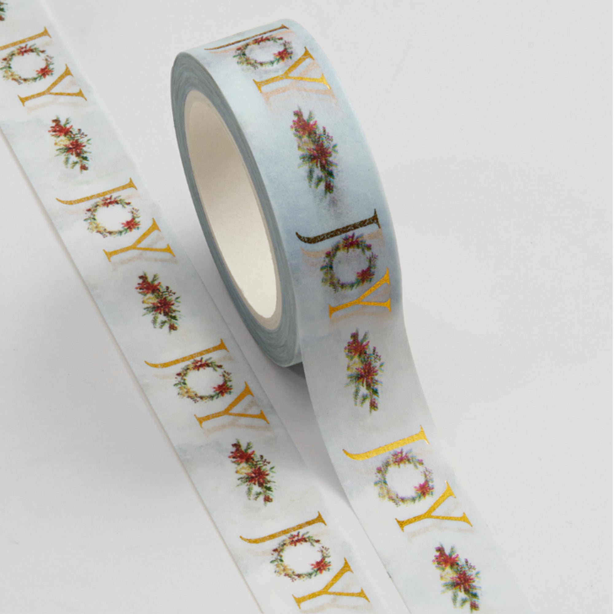 TW Collection Joy Gold Foiled Scrapbook Washi Tape by SSC Designs - 15mm x 30 Feet