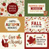 I Love Fall Collection 6x4 Journaling Cards 12 x 12 Double-Sided Scrapbook Paper by Echo Park Paper - Scrapbook Supply Companies