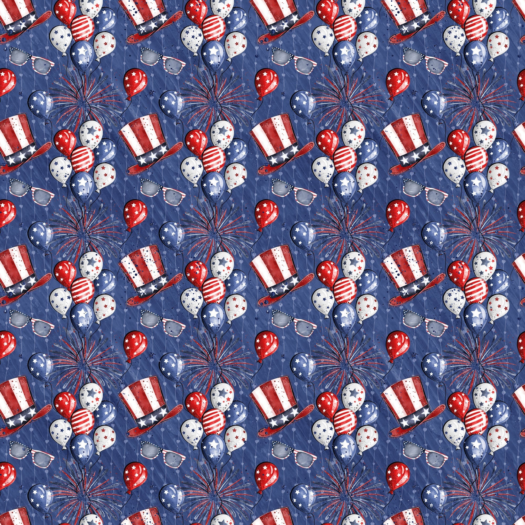 Lady Liberty Collection Uncle Sam 12 x 12 Double-Sided Scrapbook Paper by SSC Designs