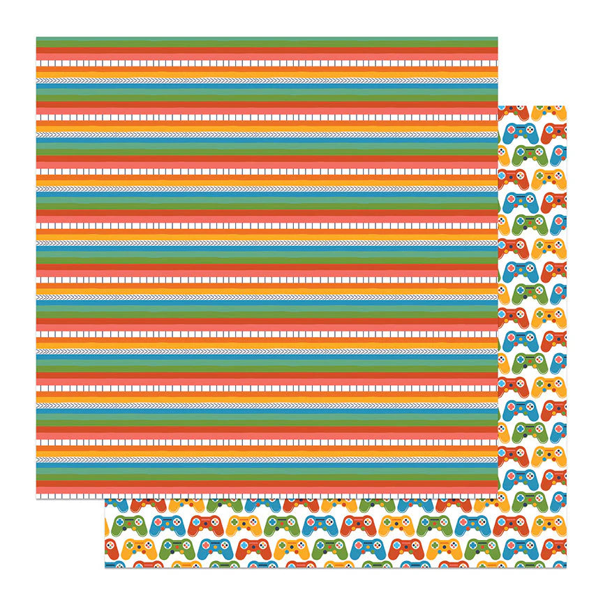 Later Gator Collection Legendary 12 x 12 Double-Sided Scrapbook Paper by Photo Play Paper