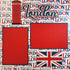 London (2) - 12 x 12 Pages, Fully-Assembled & Hand-Crafted 3D Scrapbook Premade by SSC Designs