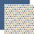 My Little Boy Collection Cars Go Beep 12 x 12 Double-Sided Scrapbook Paper by Echo Park Paper