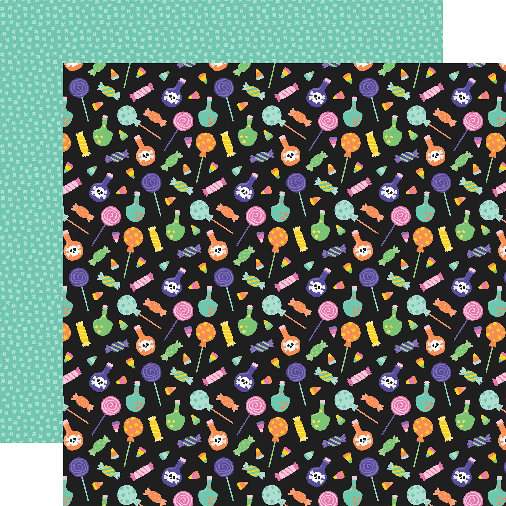 Monster Mash Collection 12 x 12 Scrapbook Paper & Sticker Kit by Echo Park Paper